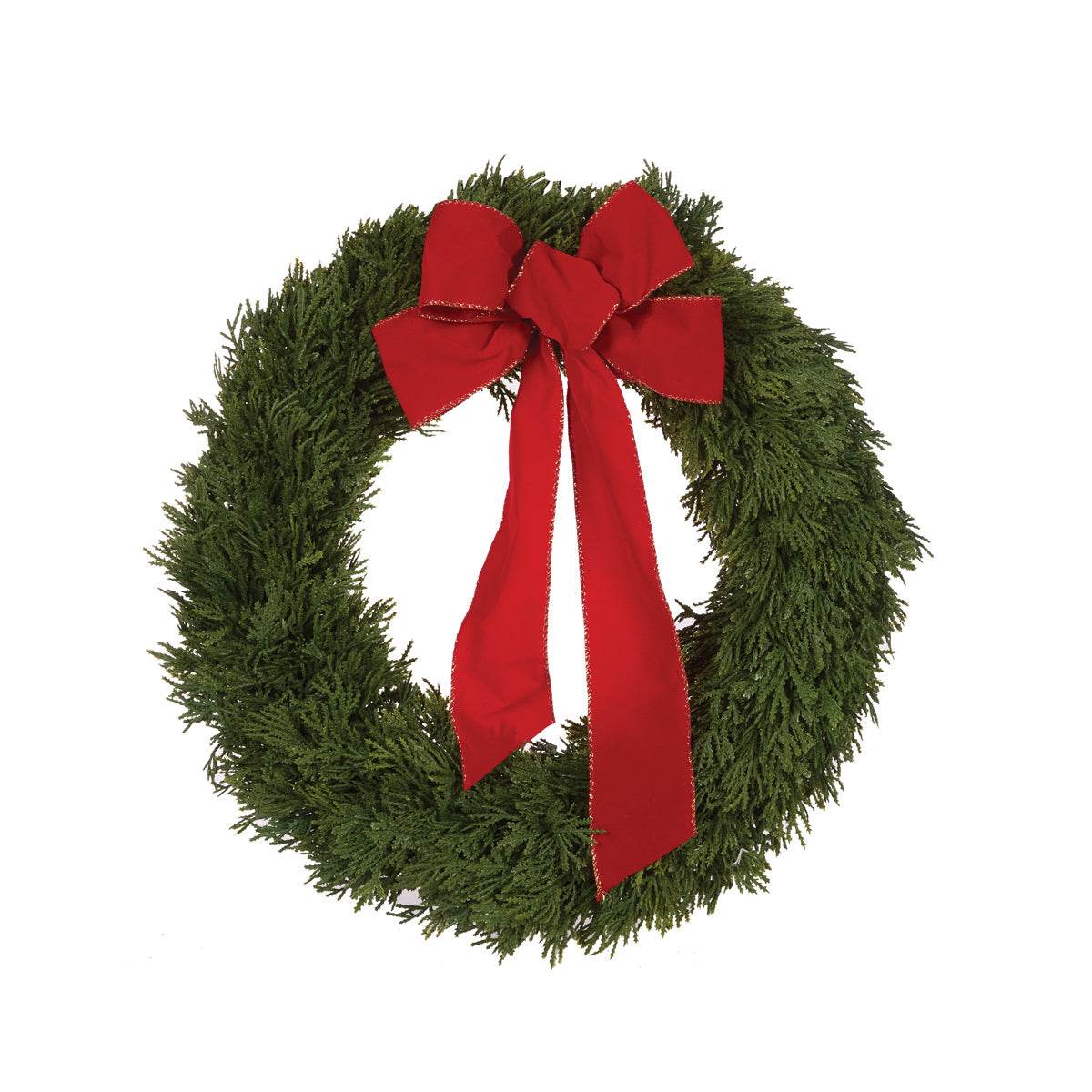43 CM GREEN TOPIARY WREATH