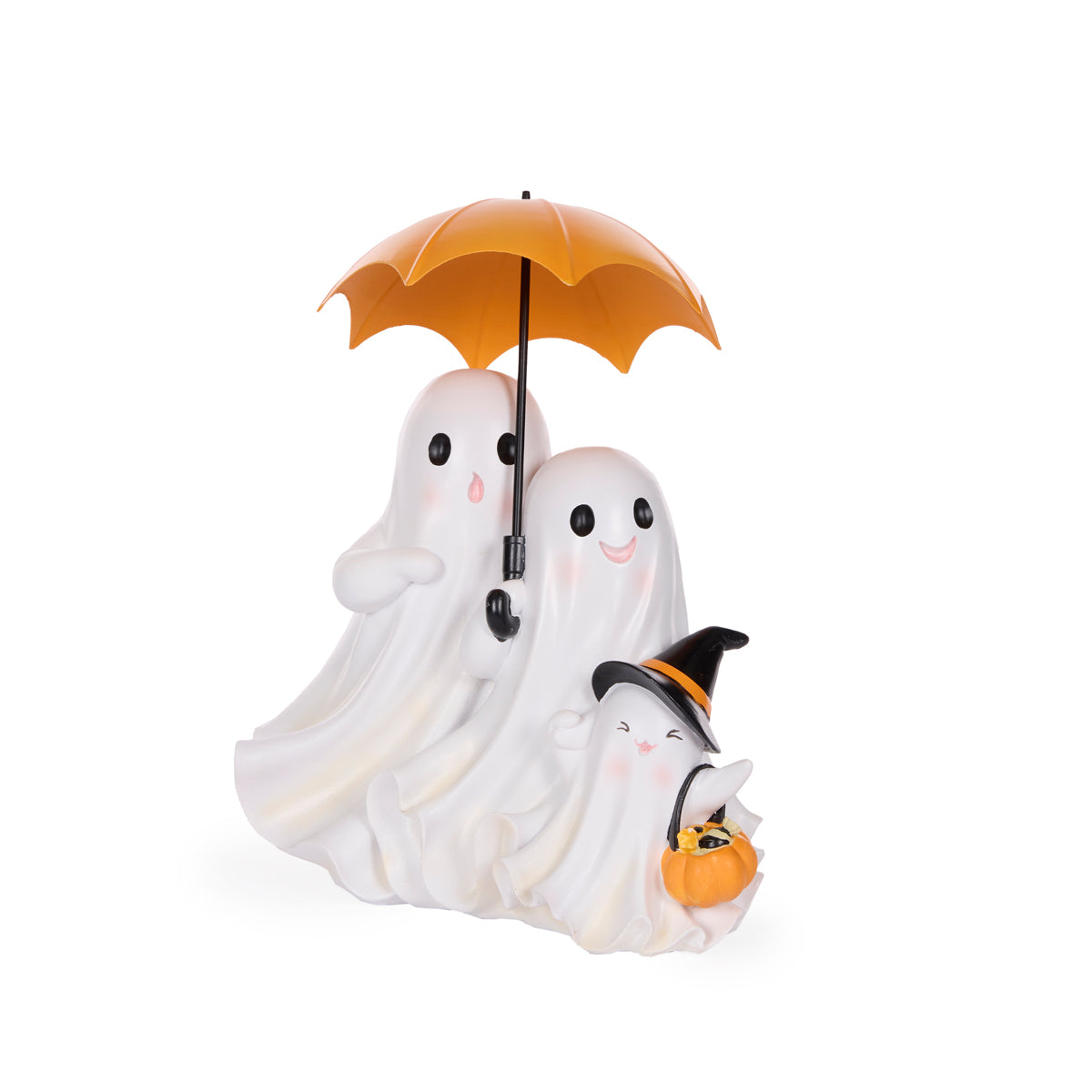 GHOST FAMILY WITH UMBRELLA