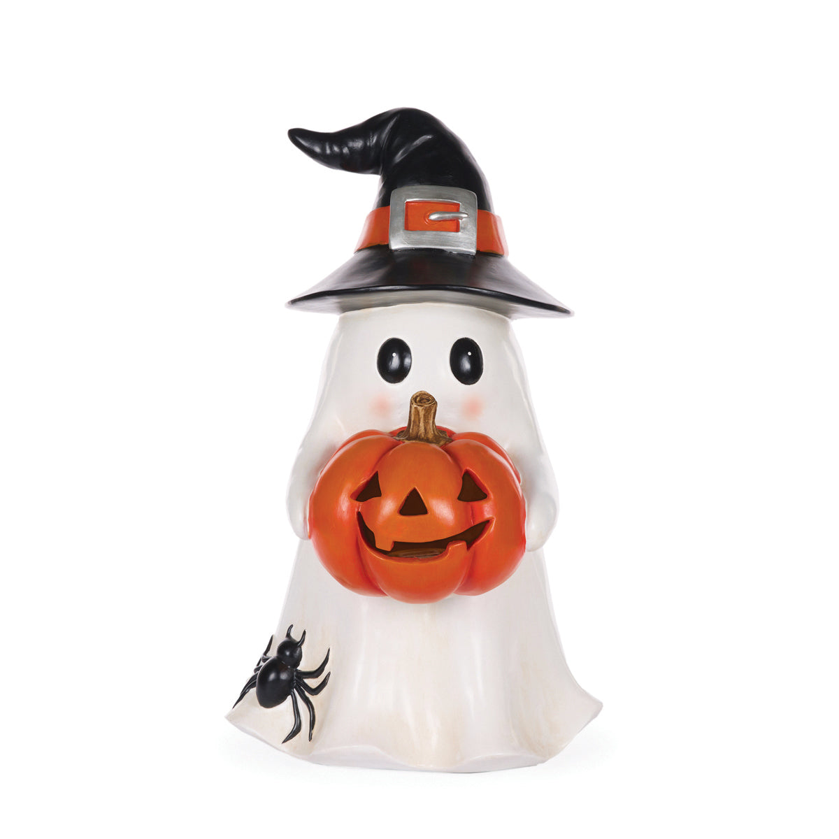 61.5 CM LED GHOST WITH PUMPKIN