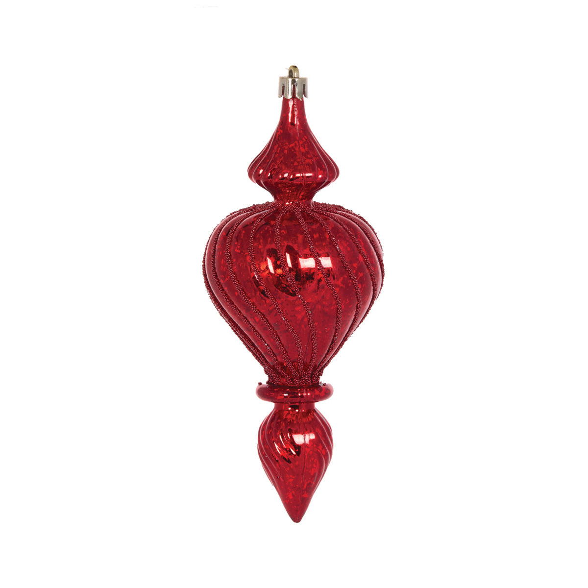 RED MERCURY ROUND FINIAL