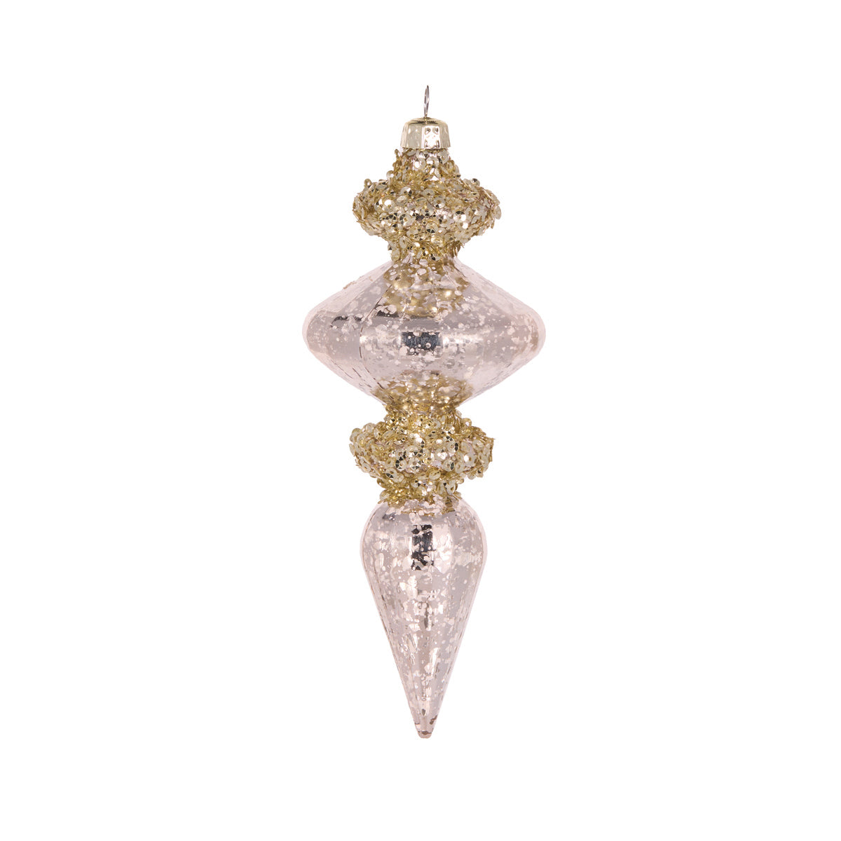 CHAMPAGNE MERCURY DIAMOND FINIAL