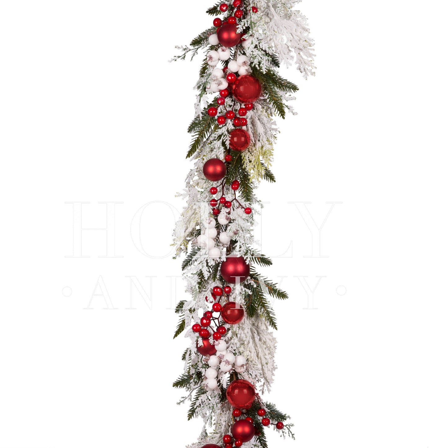 180 LUXE WINTER BAUBLE GARLAND