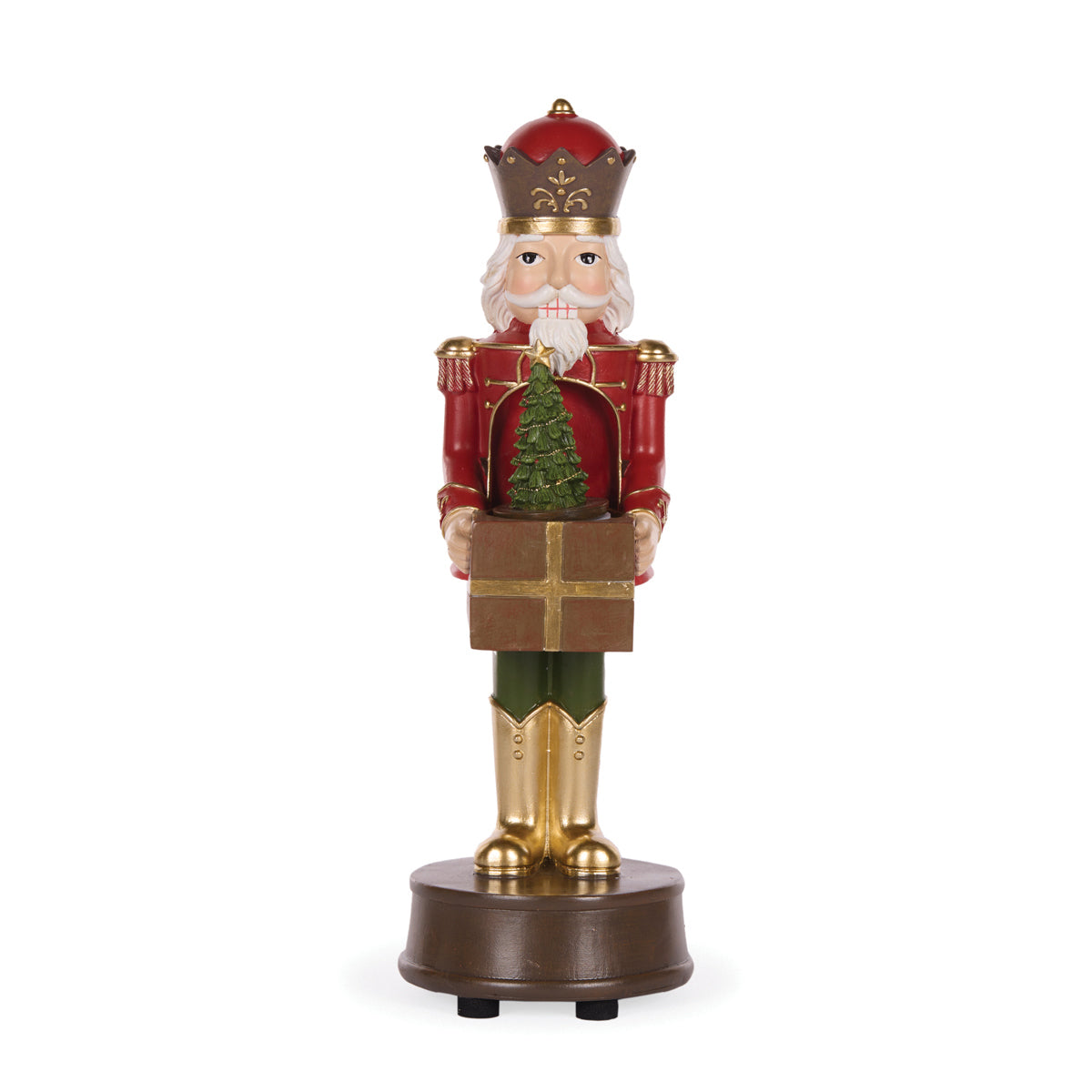 32 CM TRADITIONAL NUTCRACKER WITH MUSIC BOX