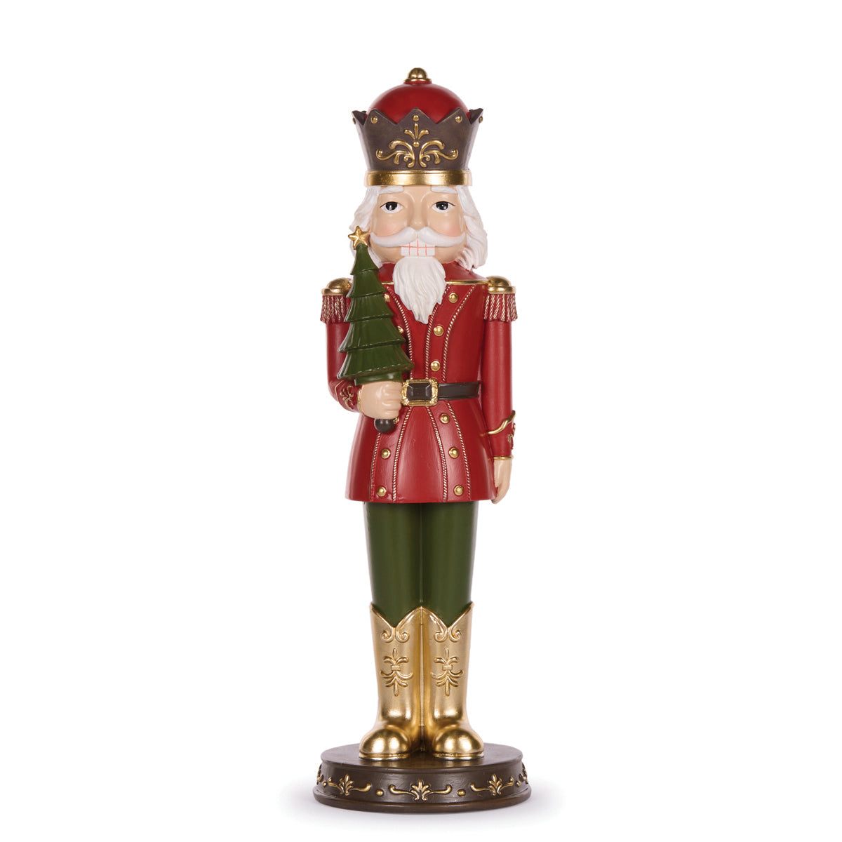 40 CM TRADITIONAL NUTCRACKER WITH TREE