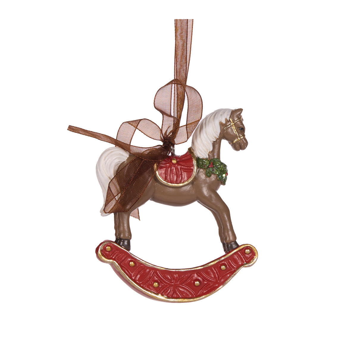 TRADITIONAL ROCKING HORSE ORNAMENT