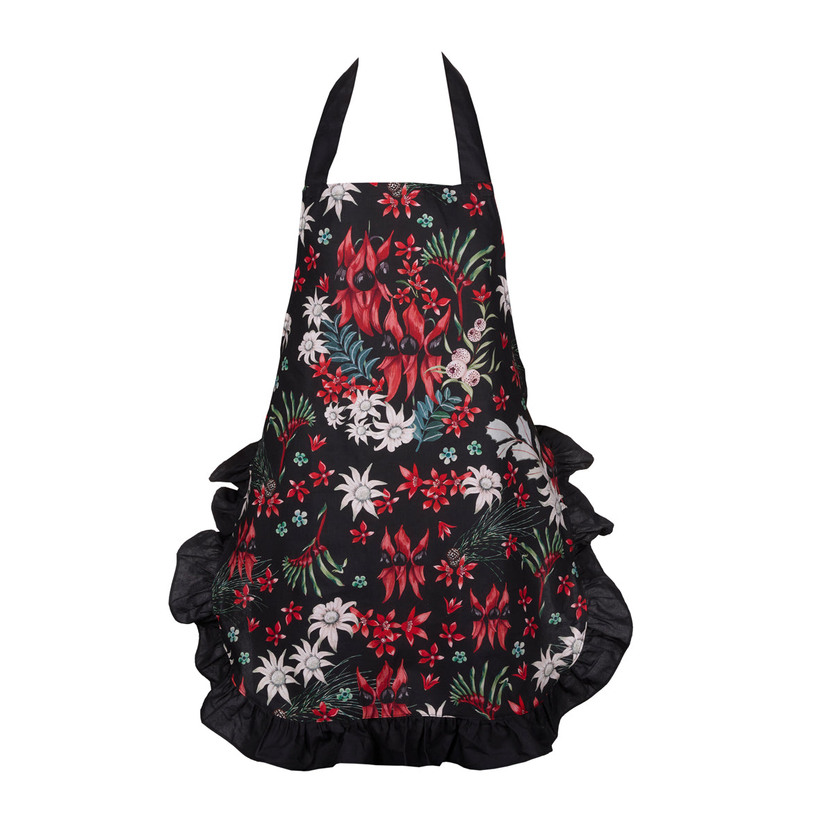 MERRY FLORA COTTON APRON