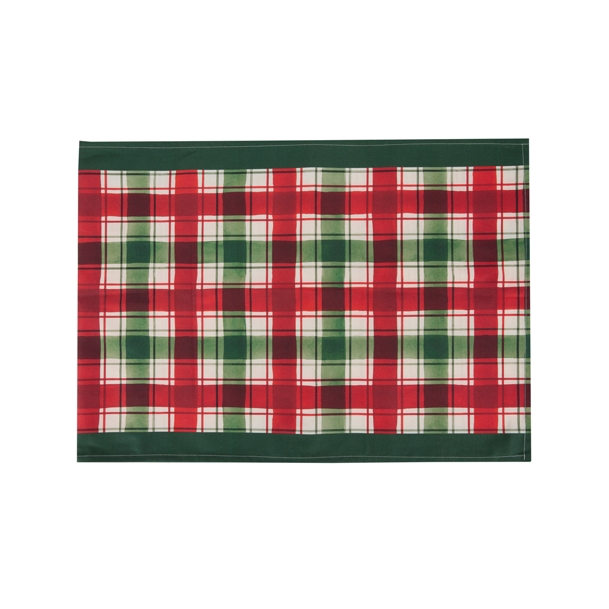 TRADITIONAL TARTAN COTTON TABLE RUNNER