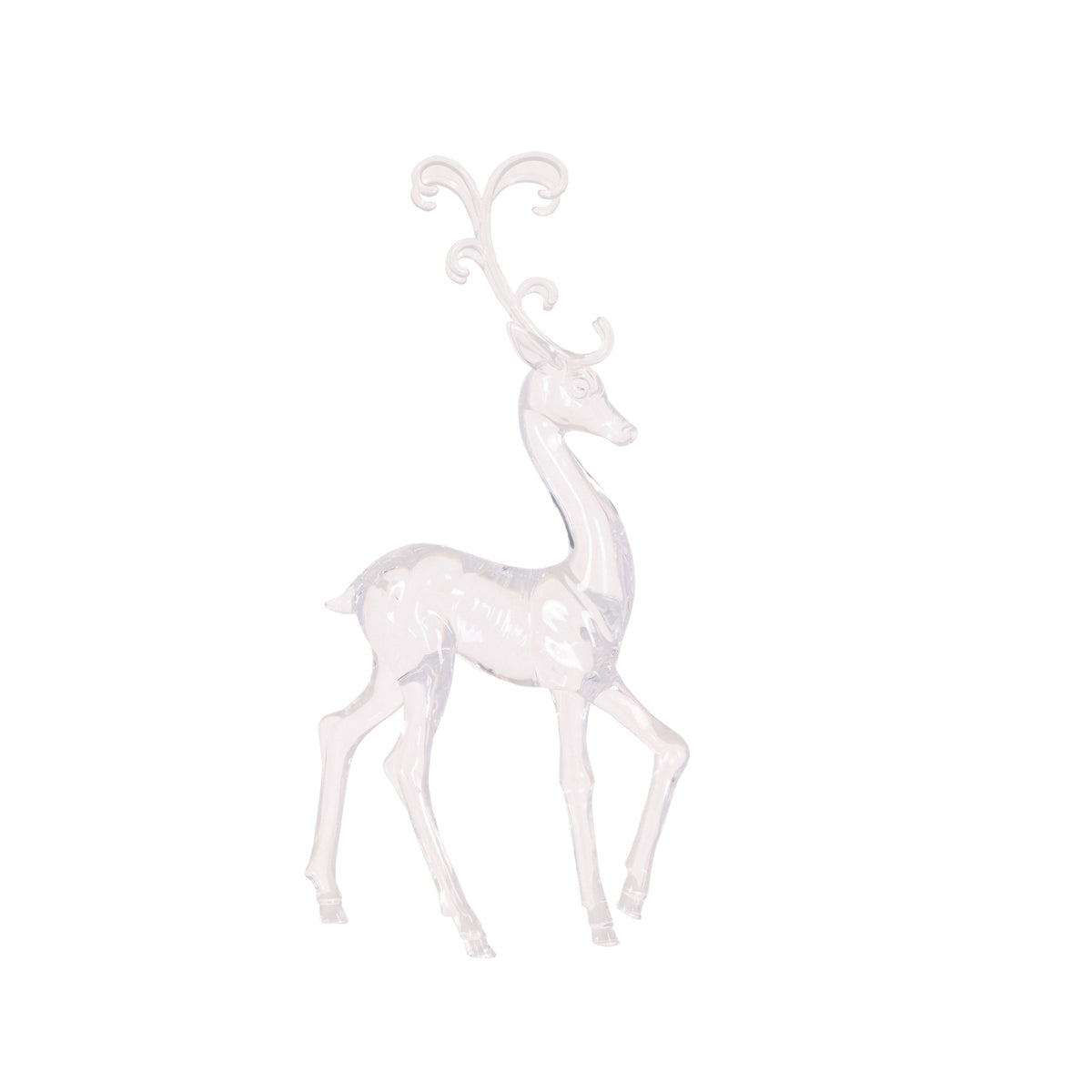 31 CM ELABORATE GLISTENING GALLOPING REINDEER