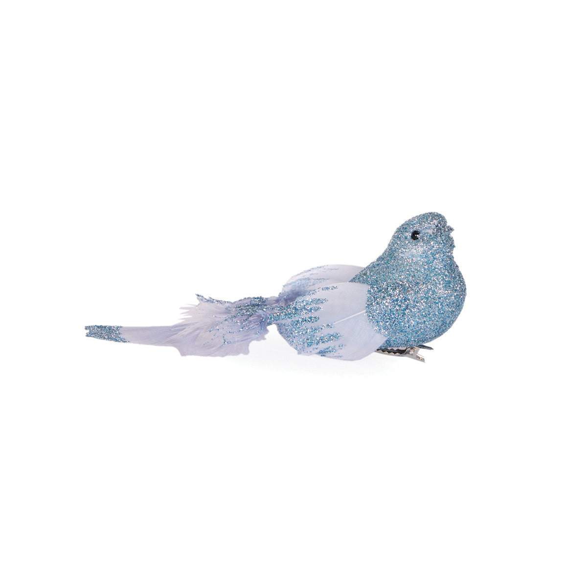 BLUE GLITTER BIRD