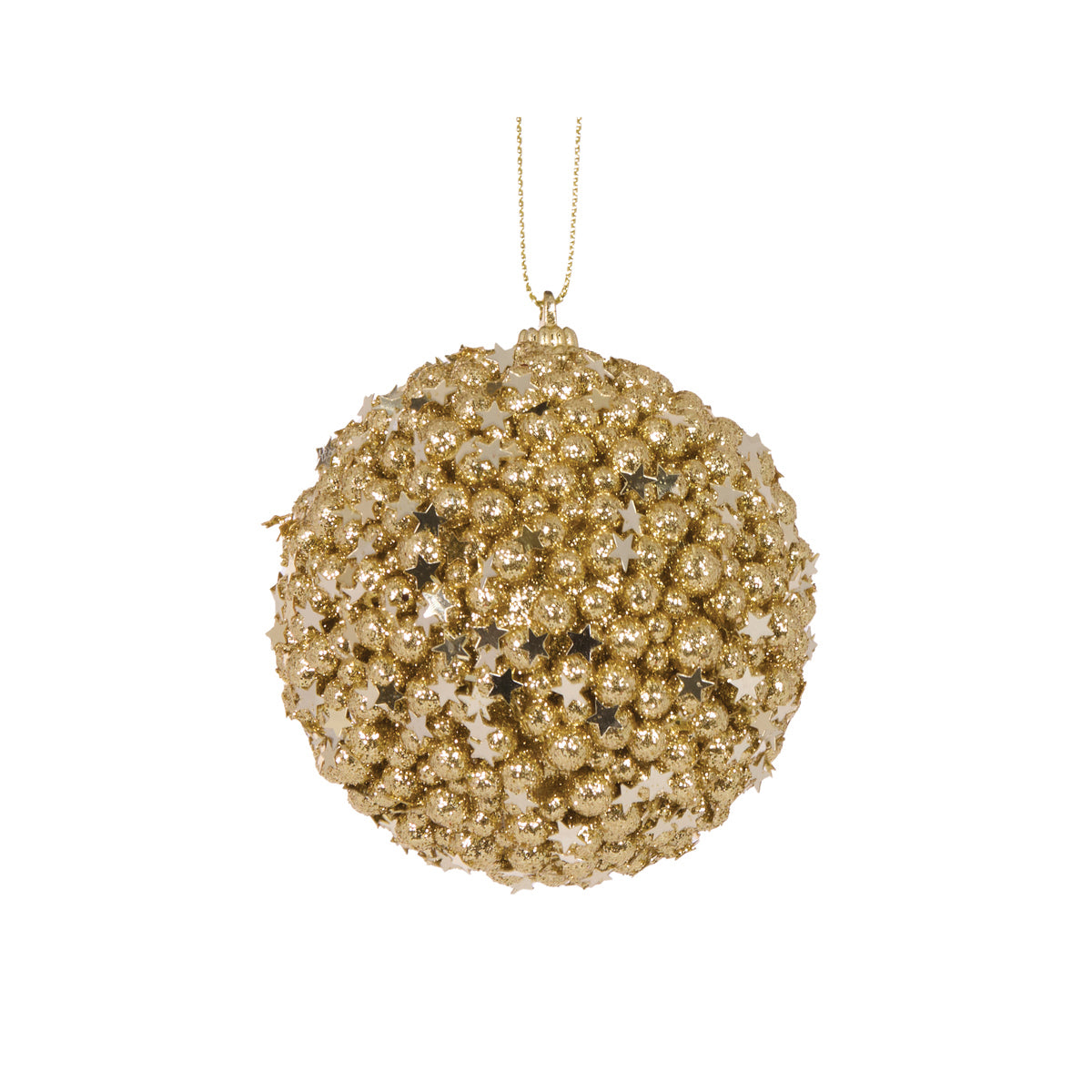 MINI GOLD STARS BAUBLE