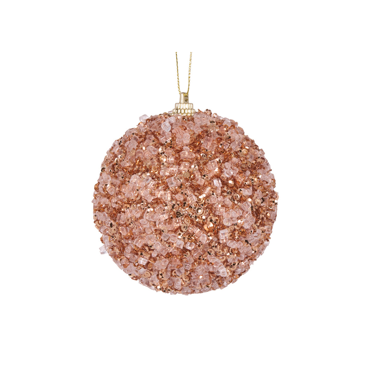 MINI COPPER CRYSTALS BAUBLE