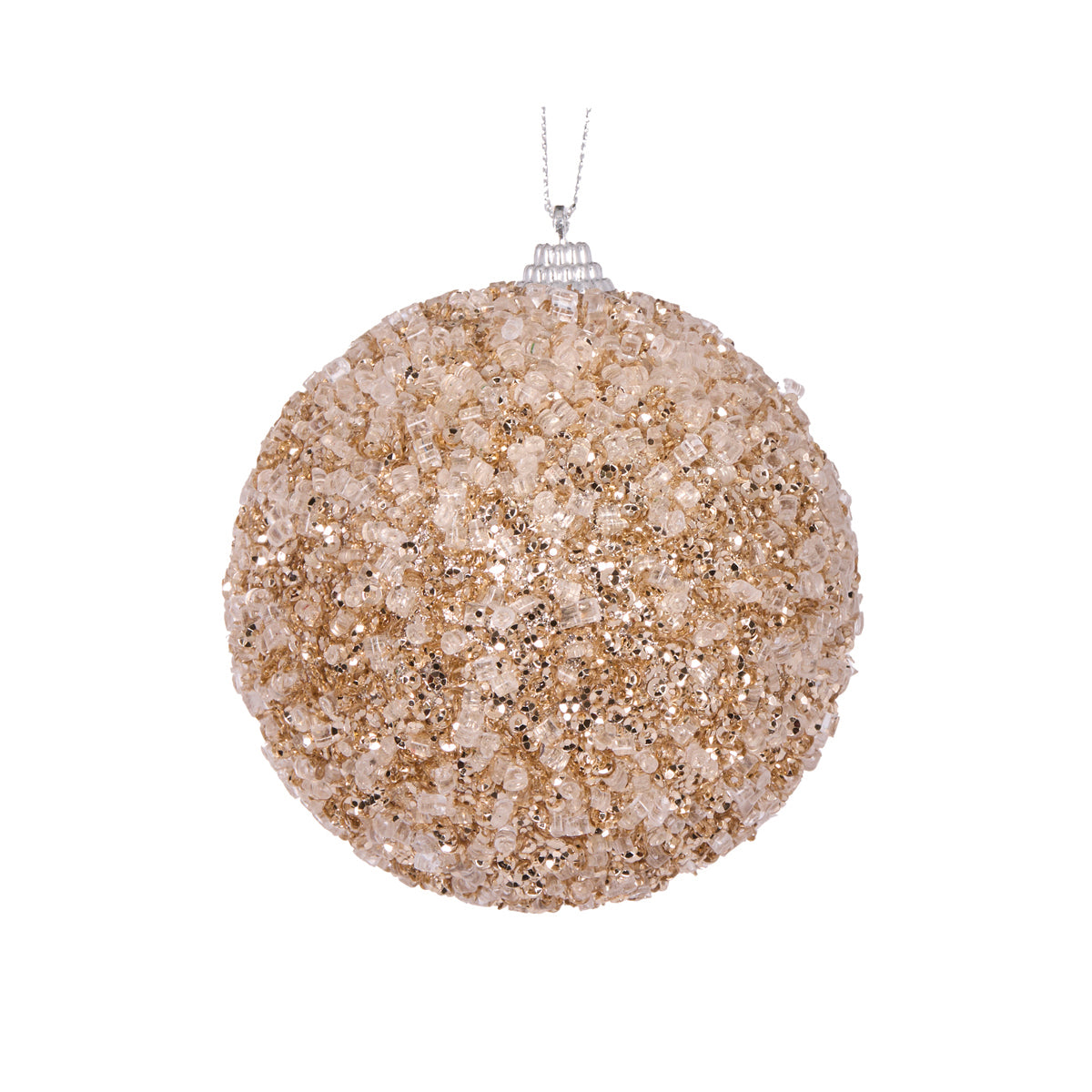 CHAMPAGNE CRYSTALS BAUBLE