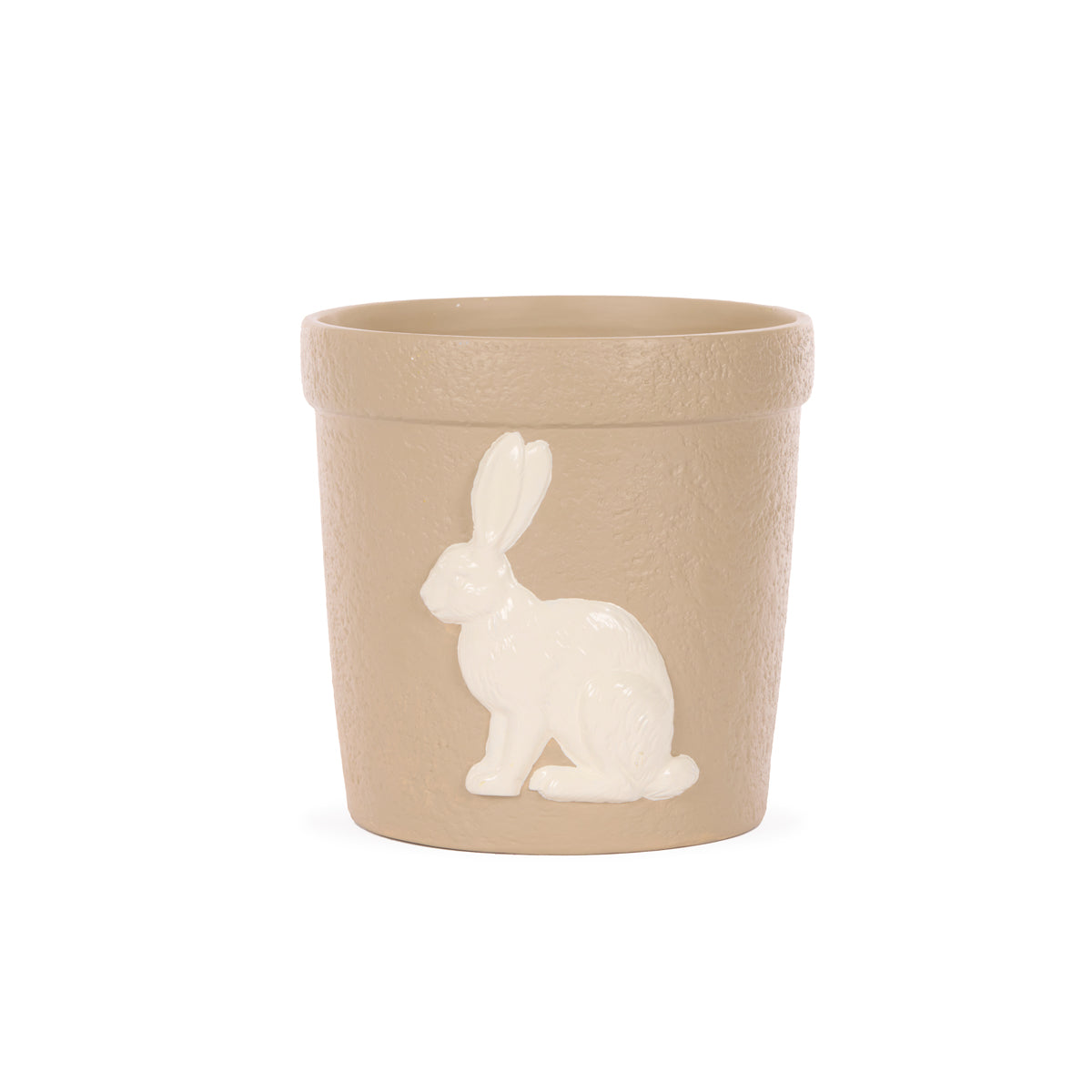 NATURAL EMBOSSED LAPIN PLANTER