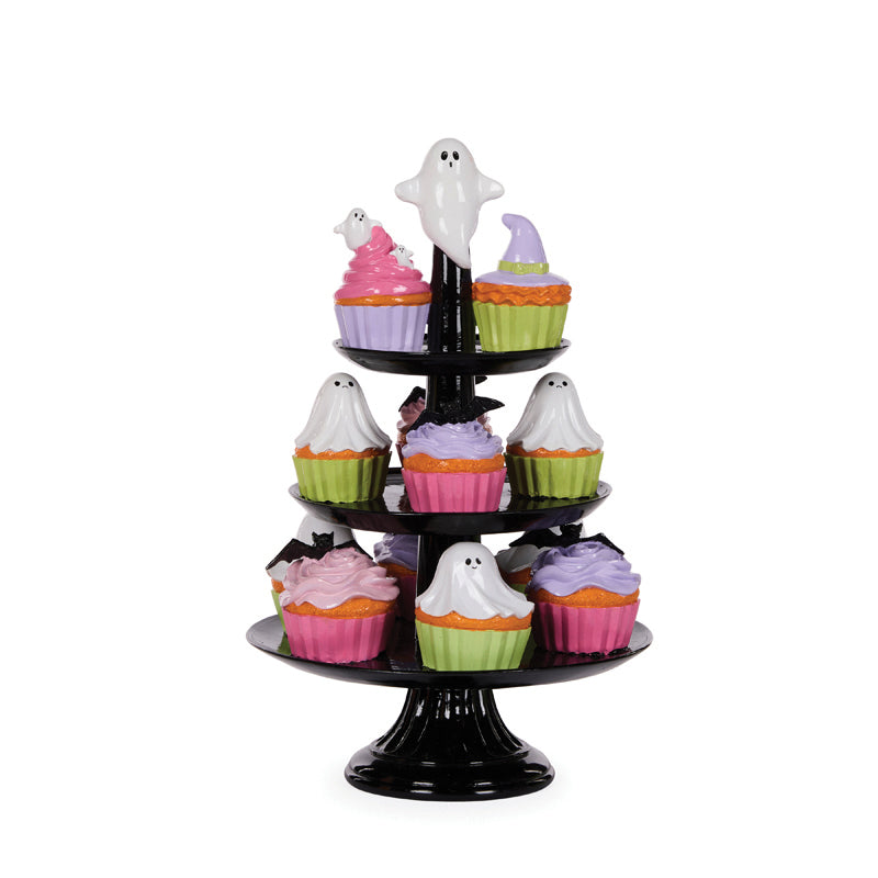 PASTEL SPOOKY LAYERED CUPCAKE STAND
