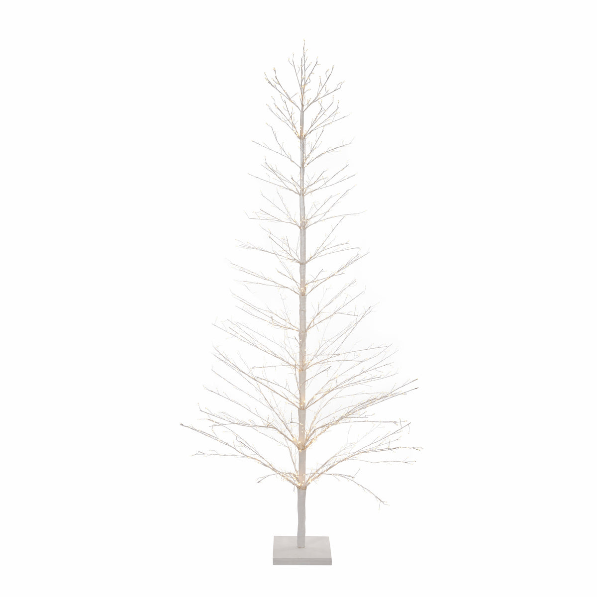210cm LED White Sparkle Tree