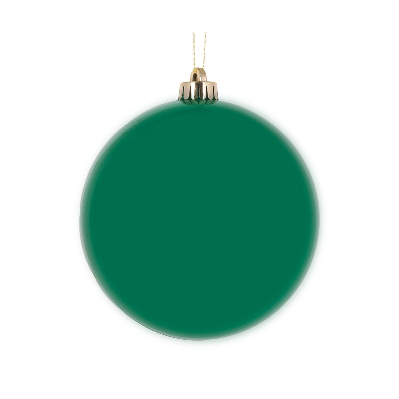 15cm High Shine Green Bauble