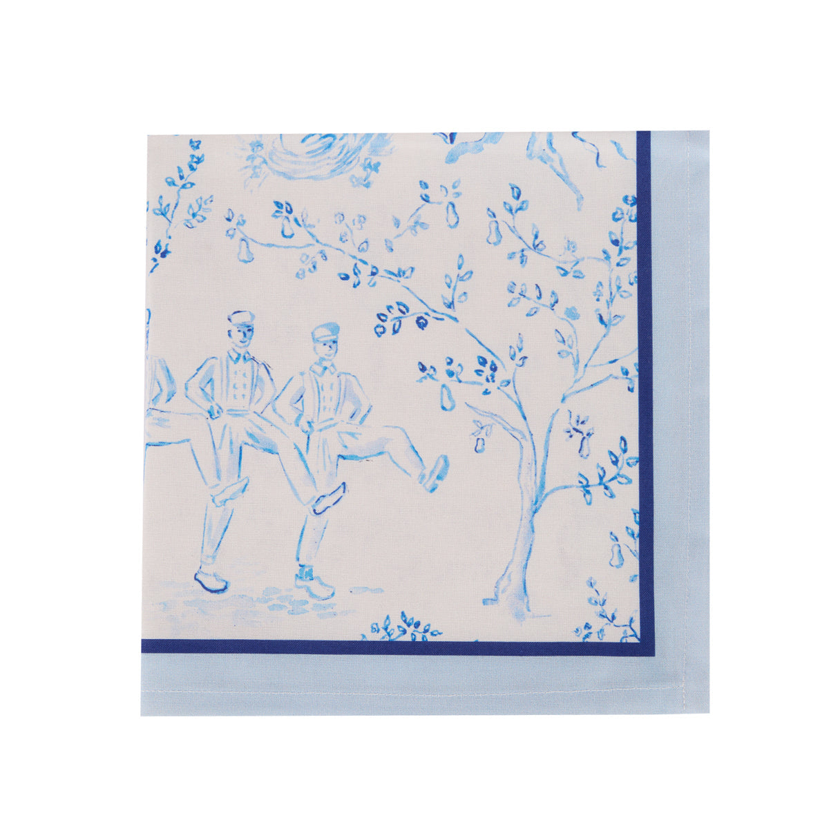 Set/4 December Frost Cotton Napkins