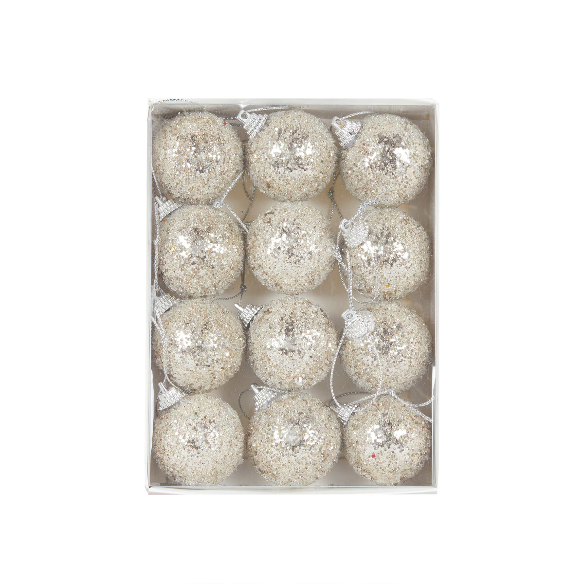 Mini Champagne Sugar Baubles 12pk