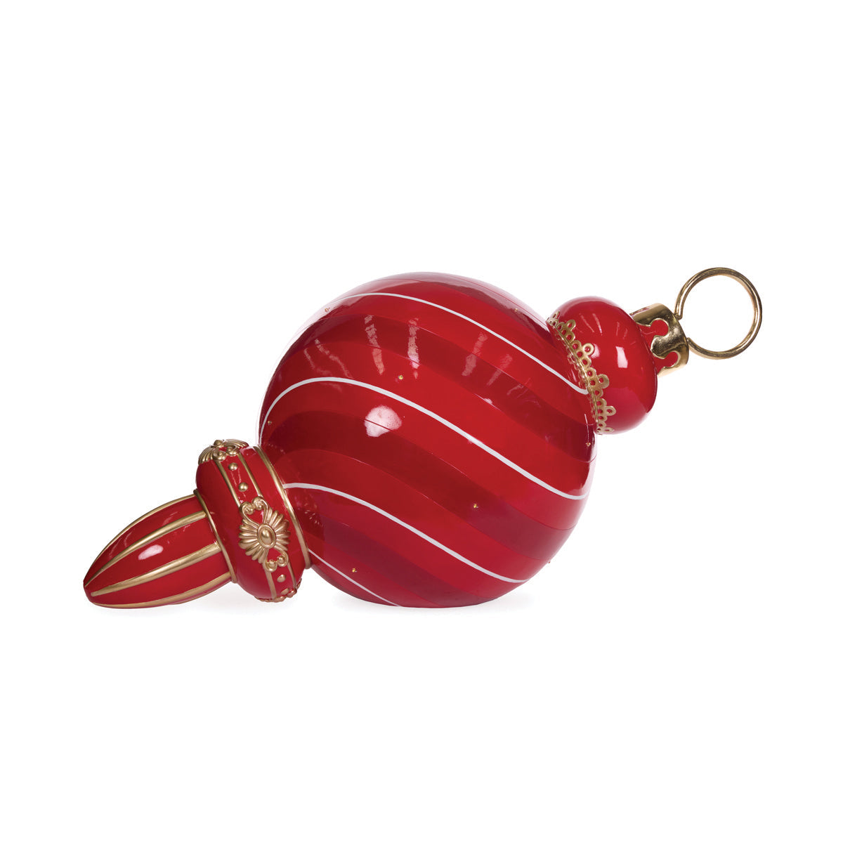 111.5 LUXE RED LED FINIAL