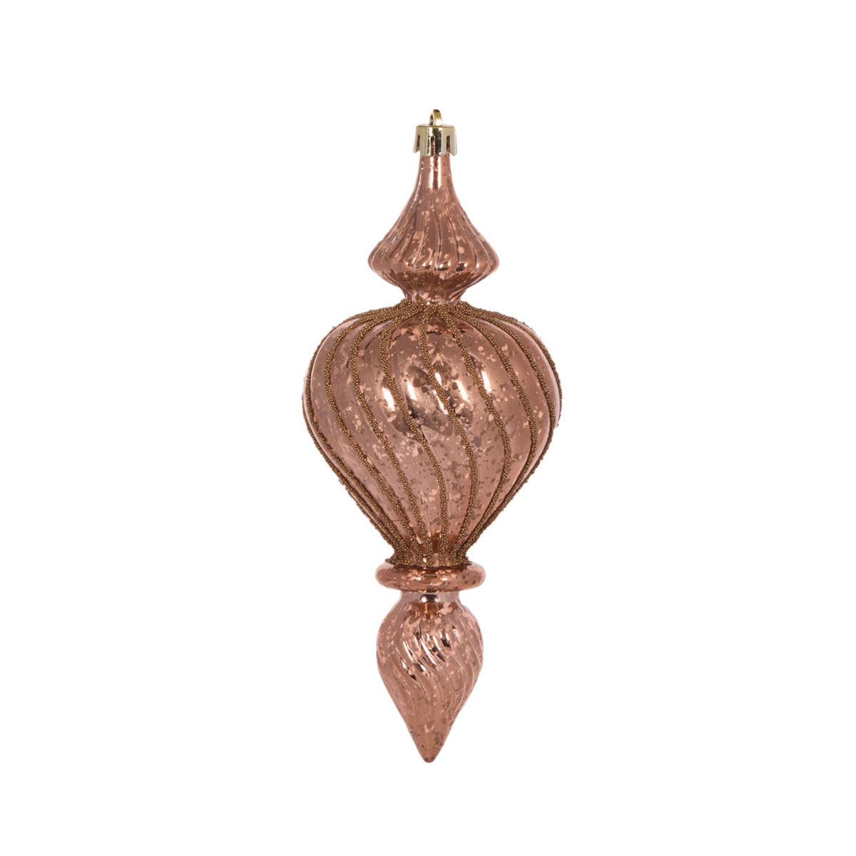 COPPER MERCURY ROUND FINIAL