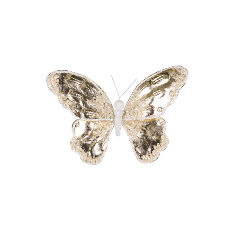 Champagne Foiled Butterfly