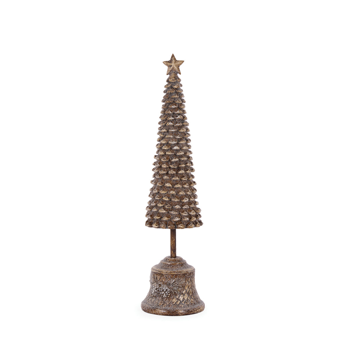 40.5cm Winter Pinecone Tree