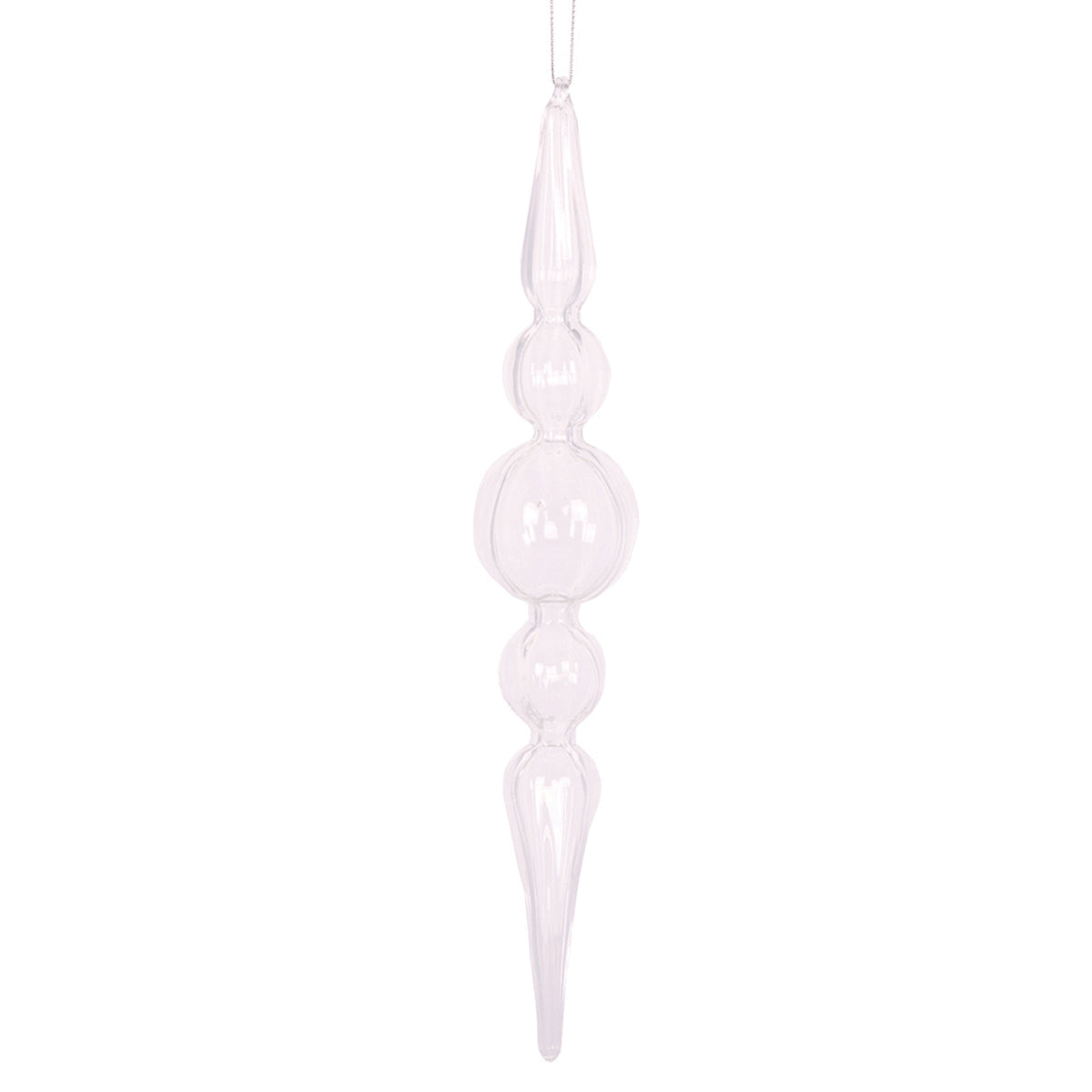Clear Bubble Deco Finial