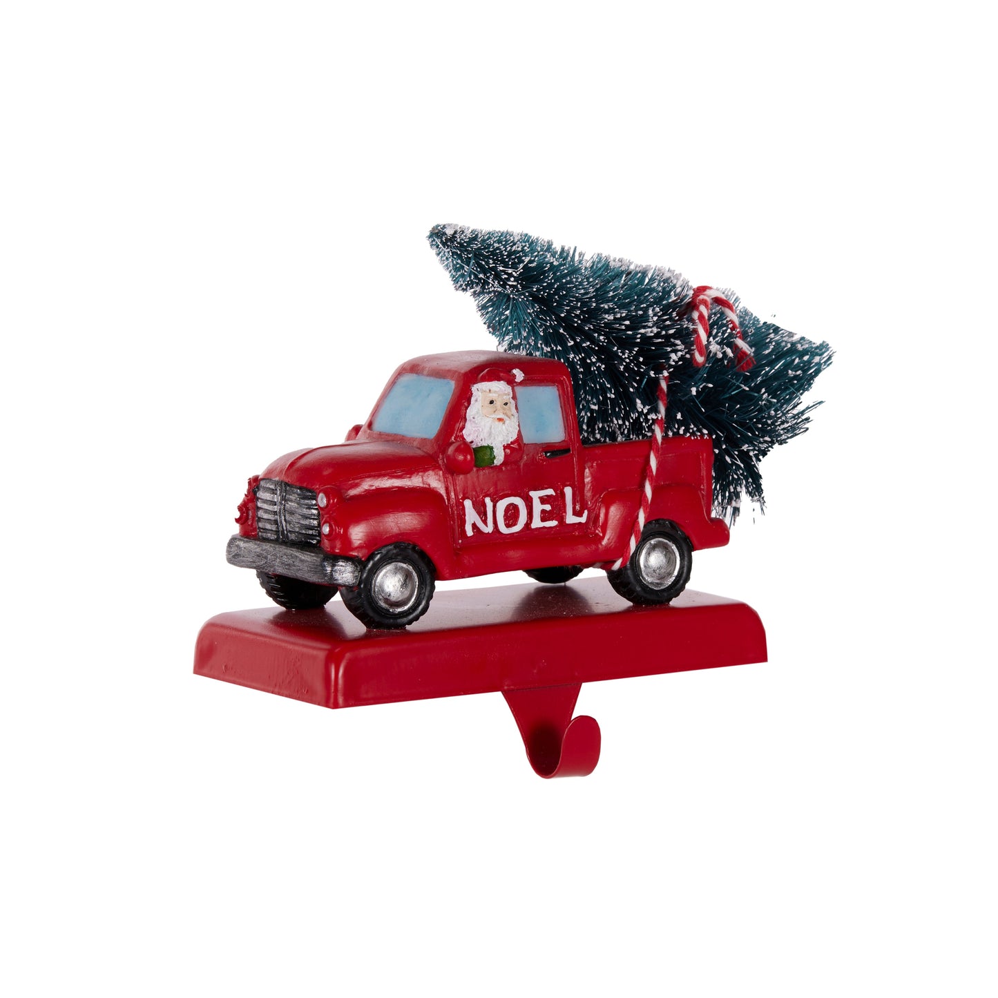 Red "Noel" Truck Stocking Holder