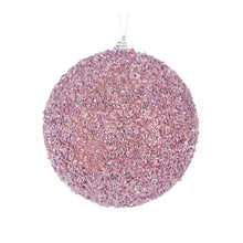 Load image into Gallery viewer, Xl Pink Crystals Bauble
