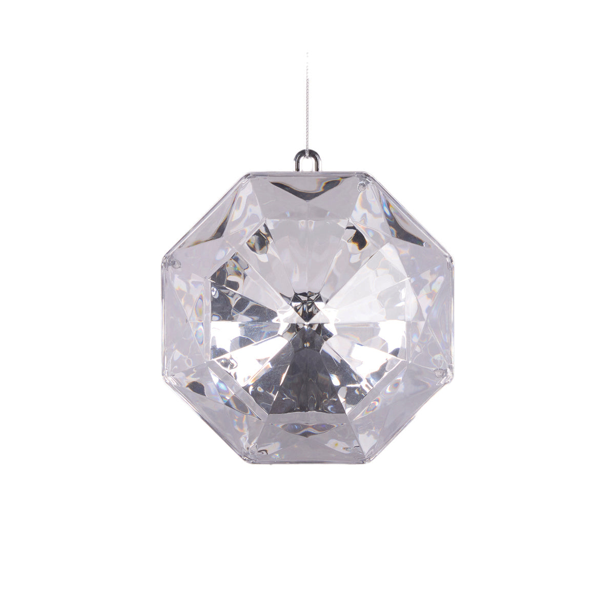 12cm Silver Diamond