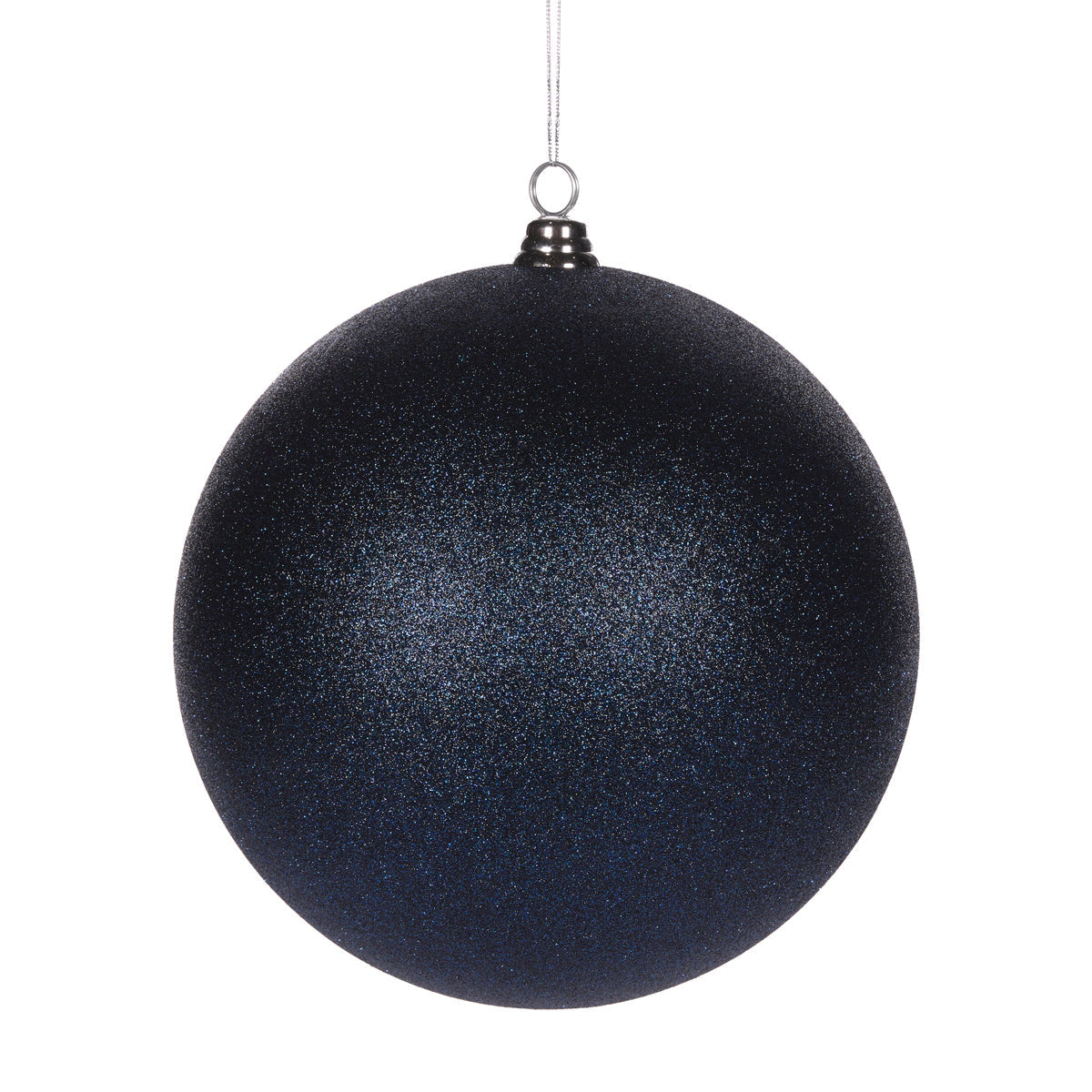 30cm Navy Glitter Bauble