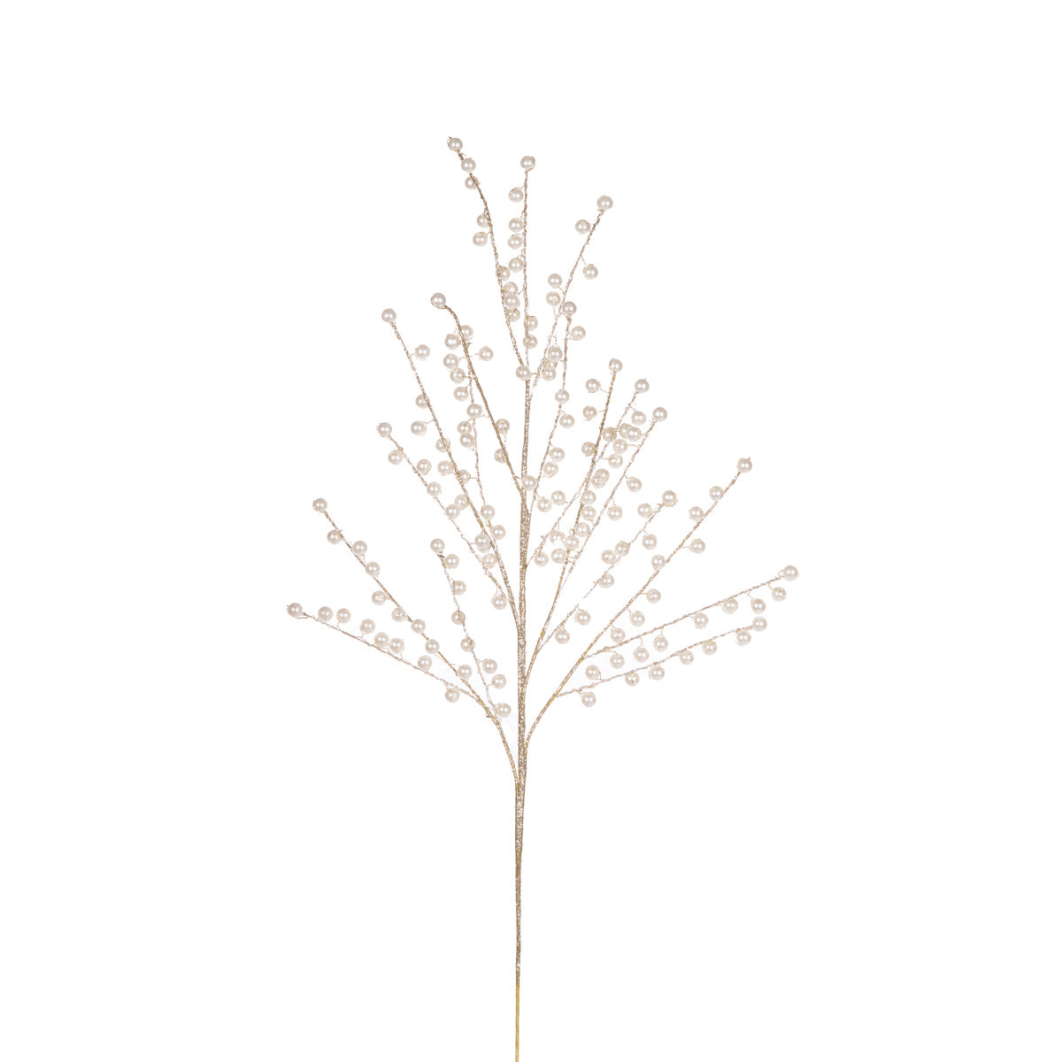 78cm Champagne Pearl Beaded Branch