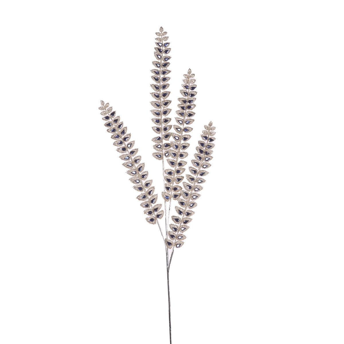 88cm Silver Fern Spray