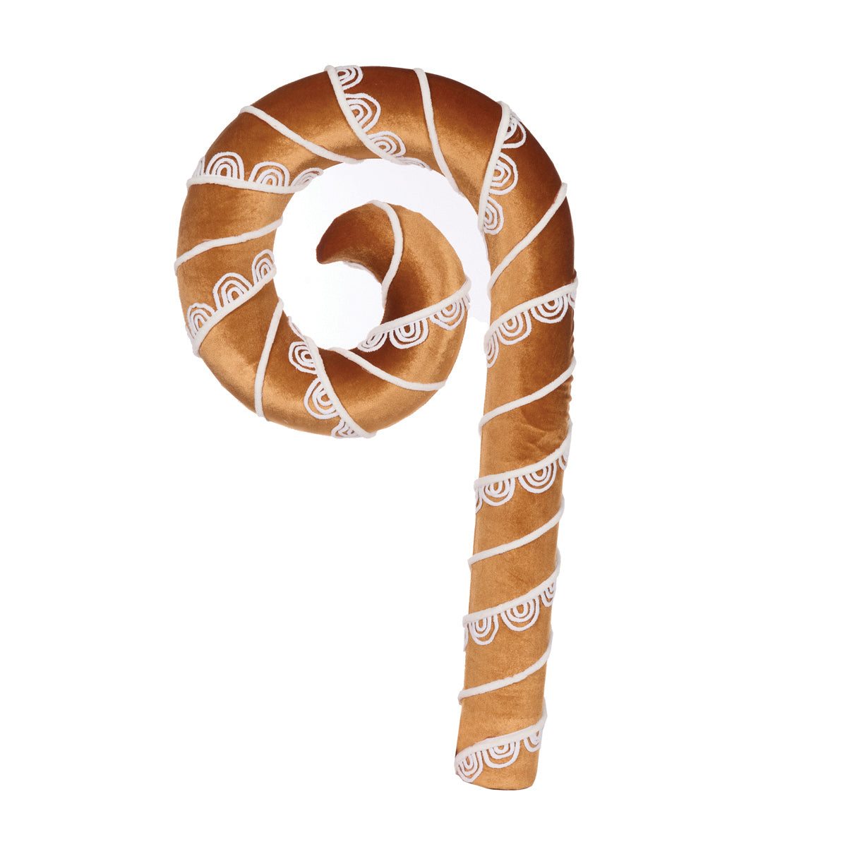 ELABORATE LACE GINGERBREAD CANDY CANE