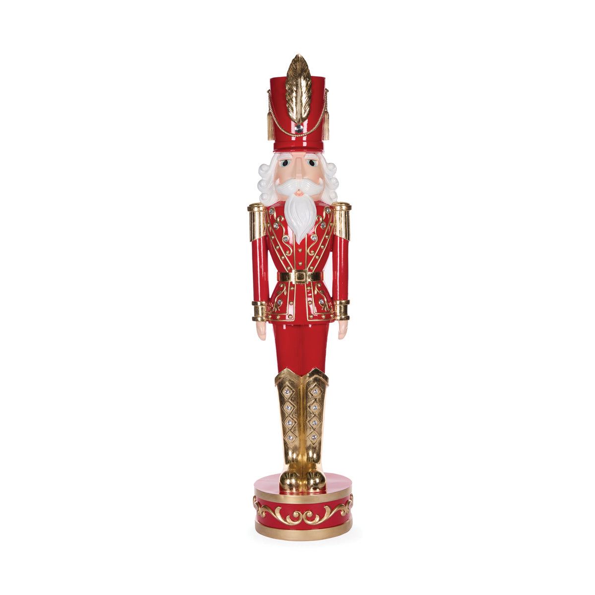 121.5cm Red And Gold Jewel Nutcracker