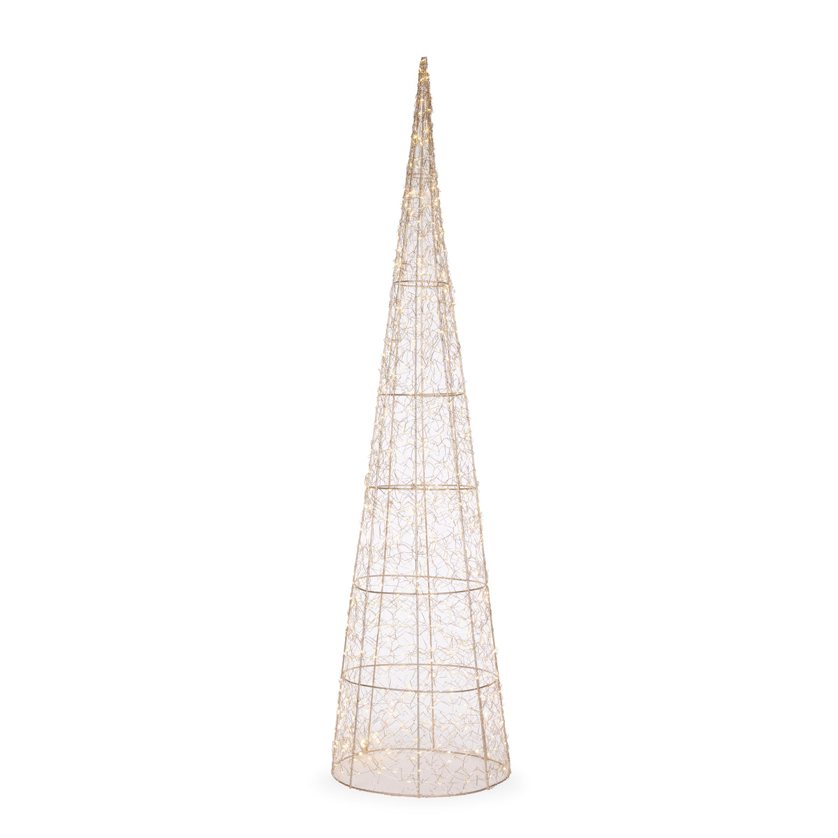 120cm Illuminated Cone Tree