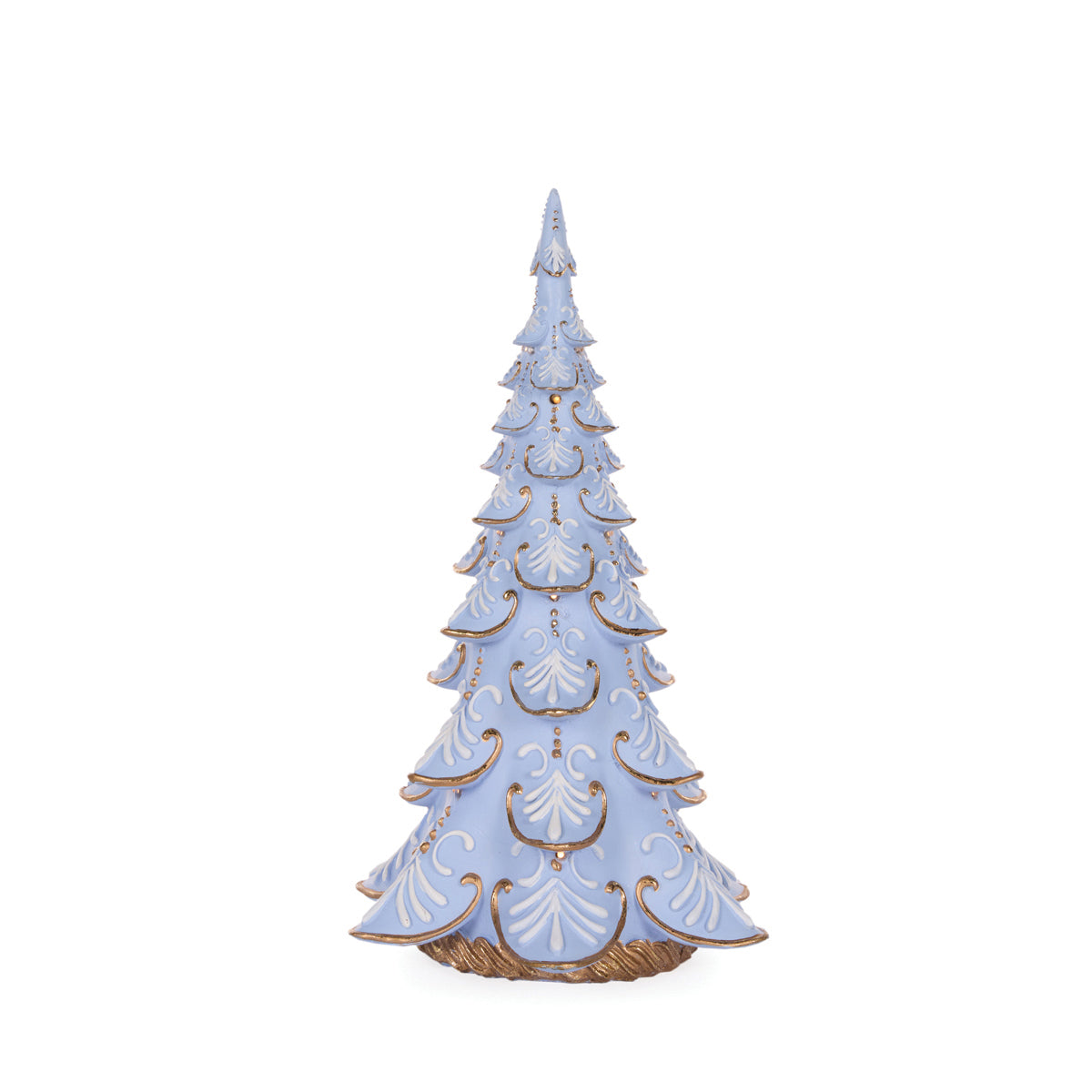 LED BLUE SNOWFLAKE TREE