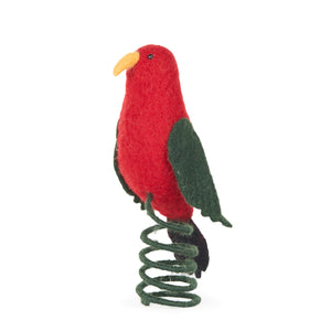 Wool King Parrot Tree Topper