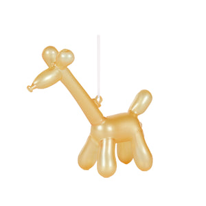 Gold Giraffe Balloon Animal Hanging