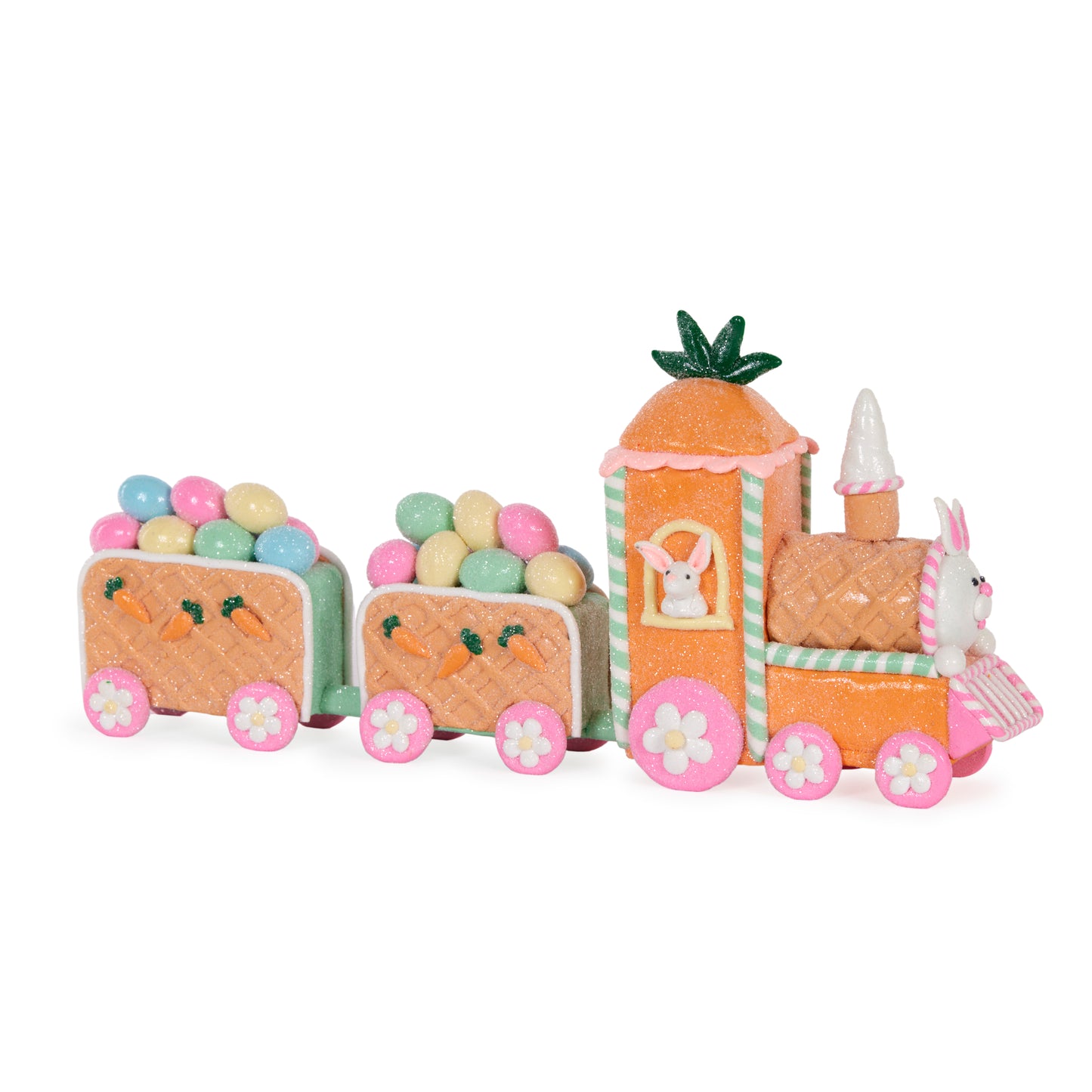 Easter Train With 2 Carriages