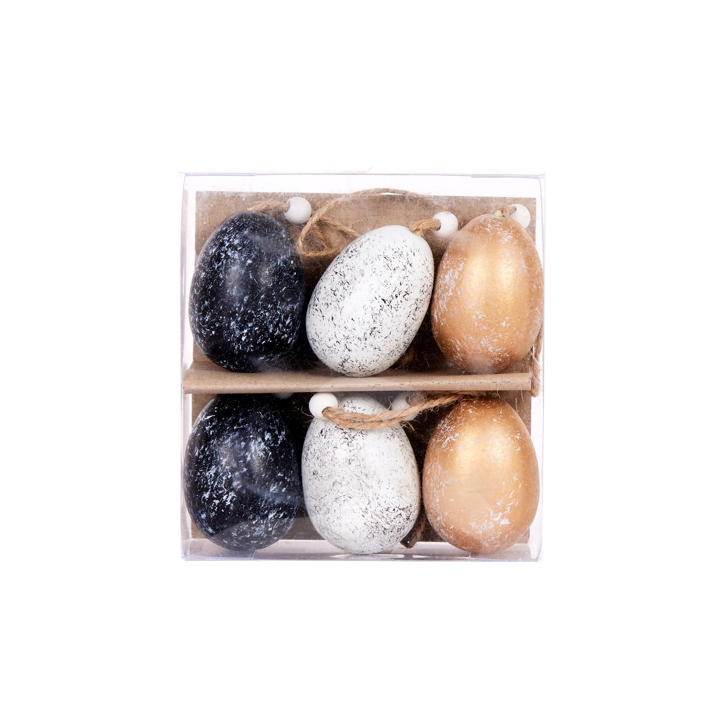 Exquisite Set/6 Speckled Hanging Eggs