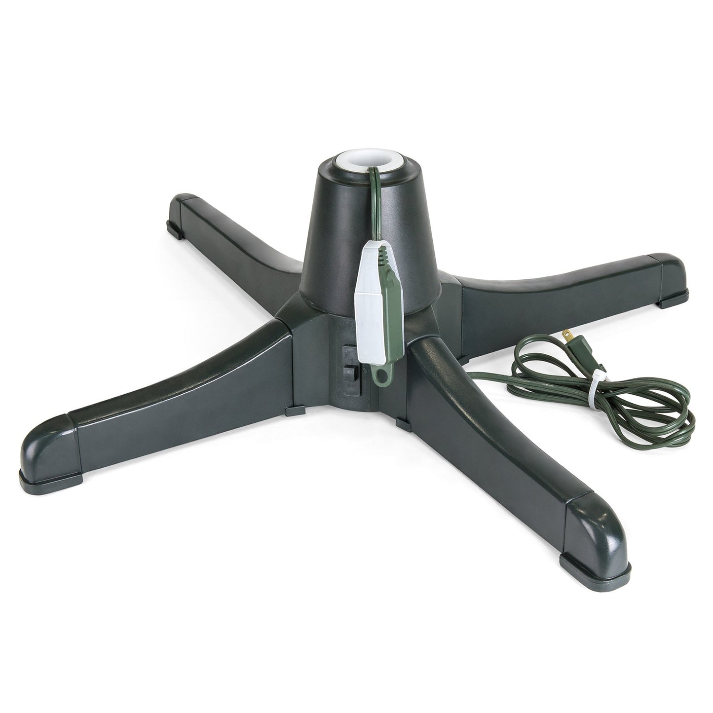 Rotating Base For Pre-Lit Christmas Tree