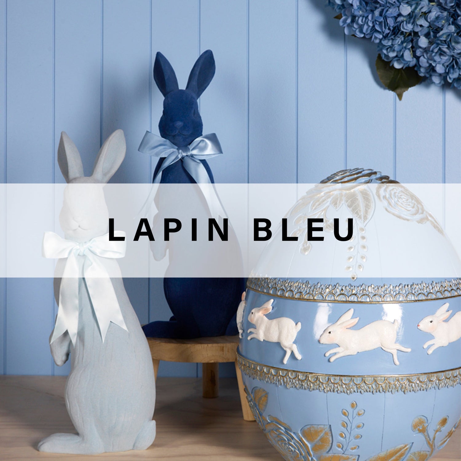 LAPIN BLEU