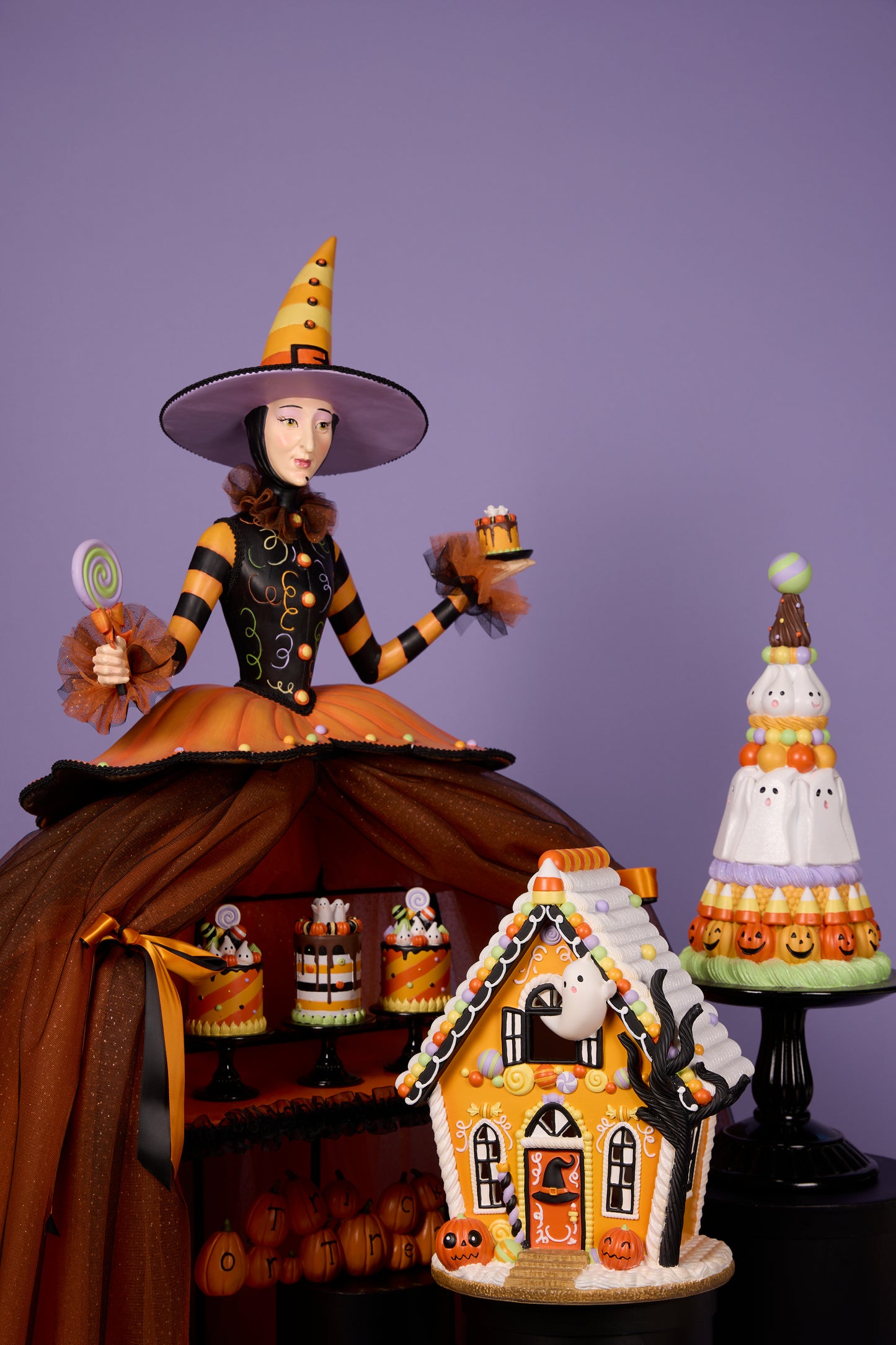 Halloween Sweets Witch Display Stand