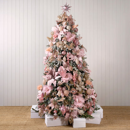 Pink Mistletoe Ornament Package 5.5Ft / 6Ft