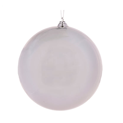 20cm Silver Pearl Bauble