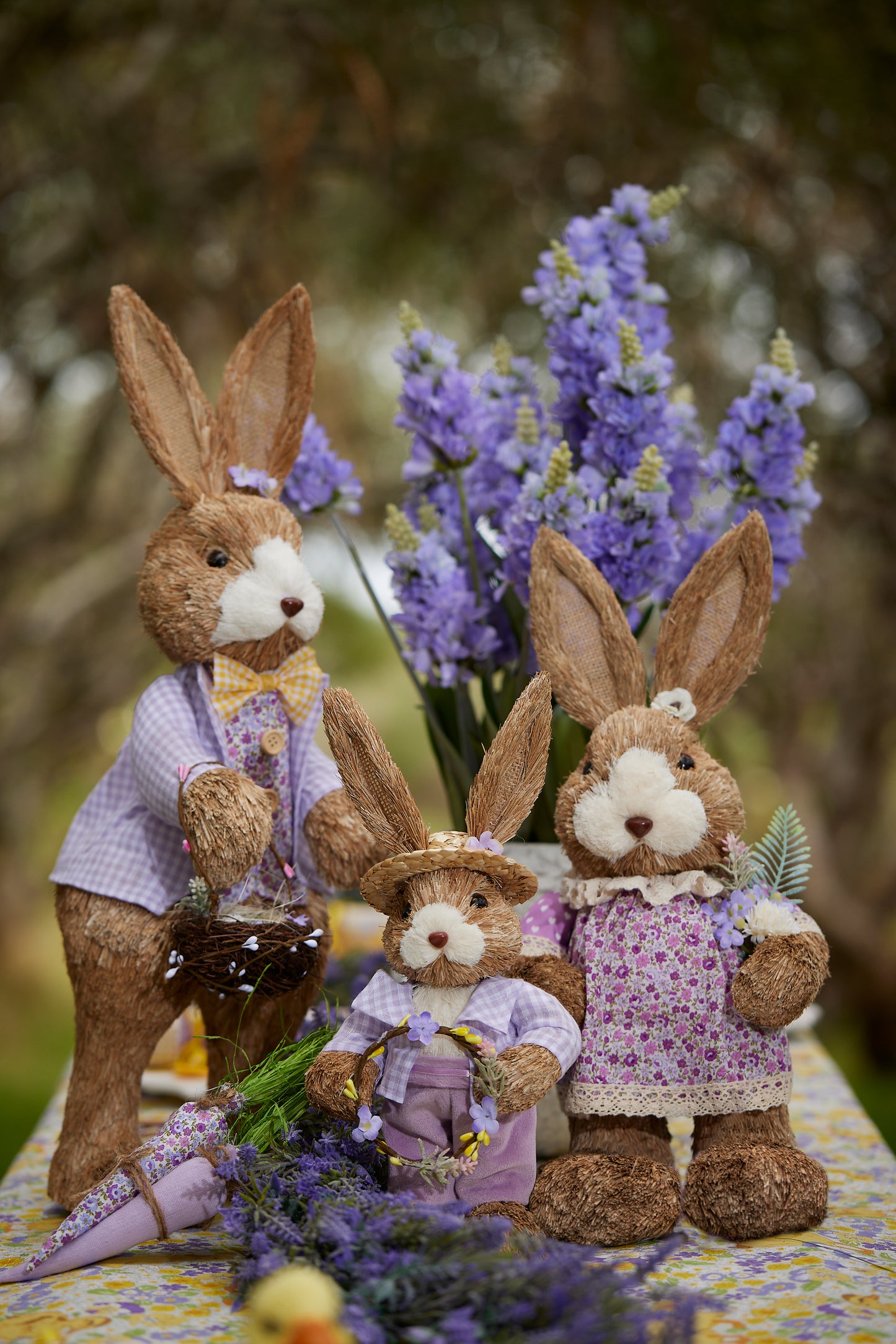 Leroy Rabbit Standing With Basket