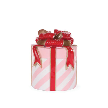 25.5cm Red Bow Present