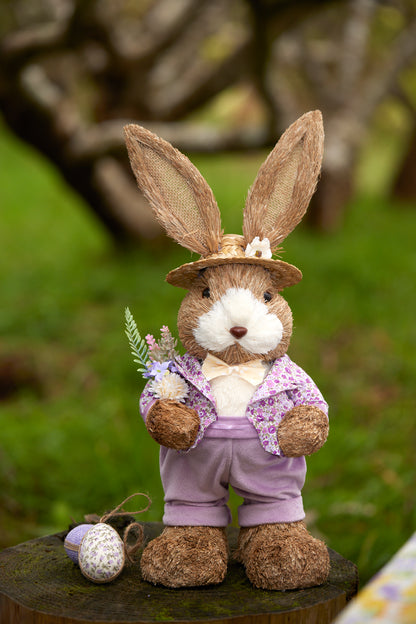 Lawrence Rabbit With Flowers