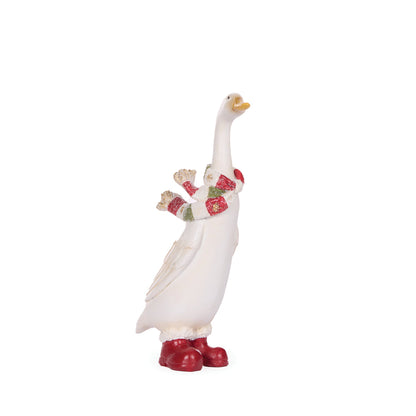 MINI FESTIVE DUCK WITH SCARF